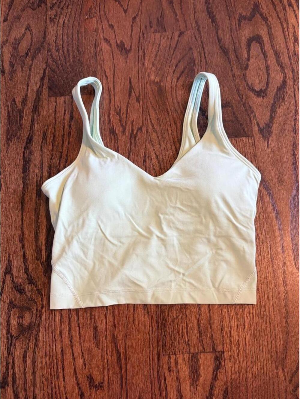 Lululemon light green align tank